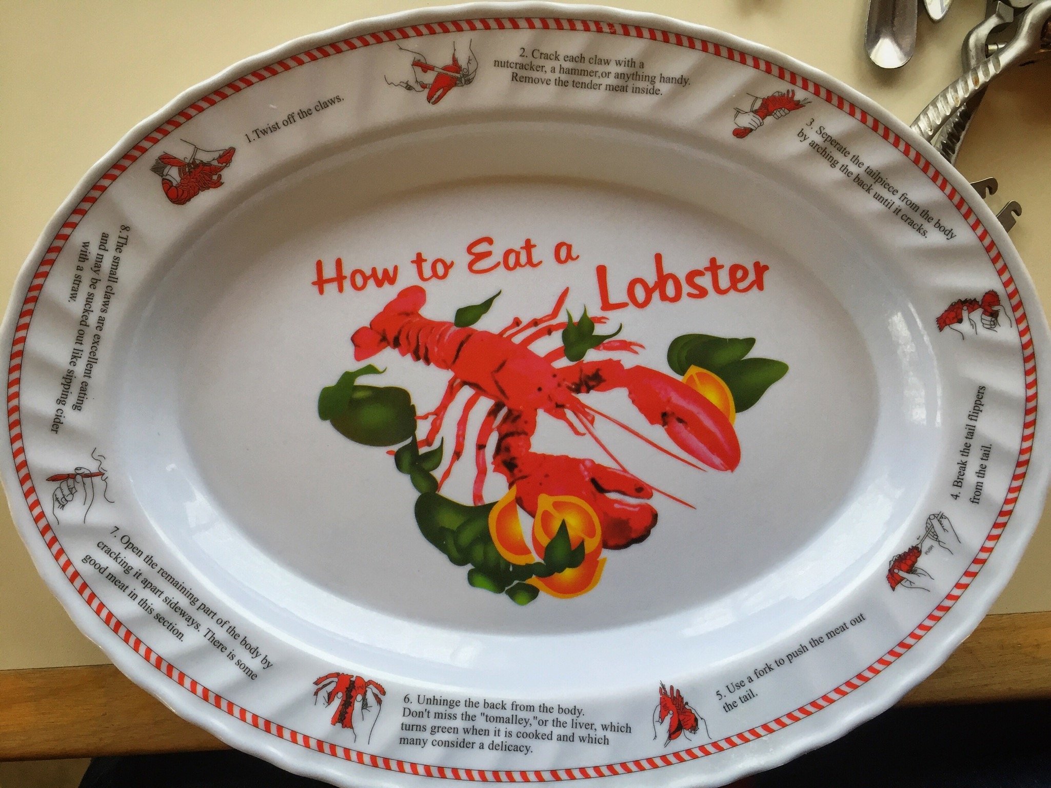 Instructions on How to Eat a Lobster